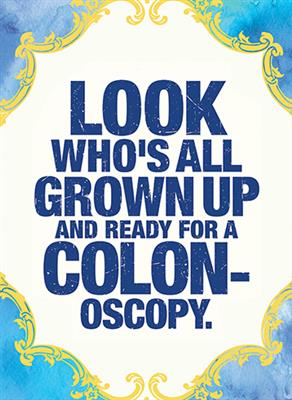 Grown Up Birthday Card