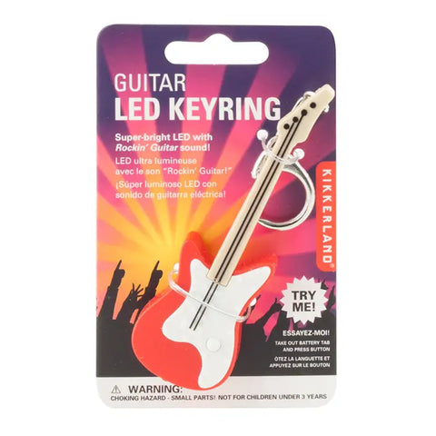 Guitar LED Keychain