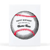 Birthday Home Run Card
