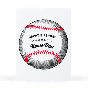 Birthday Home Run Card