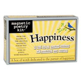 Magnetic Poetry - Happiness