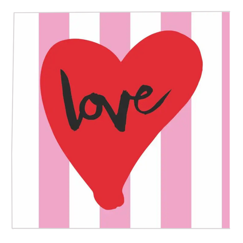 Heart Love Cocktail Napkins