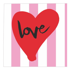 Heart Love Cocktail Napkins