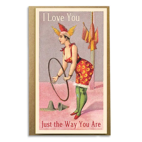 Vintage I Love You Card