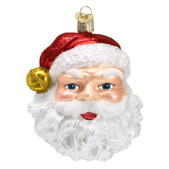 Jingle Bell Santa Ornament