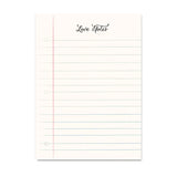 Love Notes Notepad