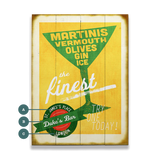 Martinis Custom Sign