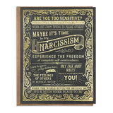Try Narcissism Card