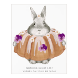 Nothing Bundt Best Wishes Card