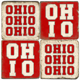 Ohio State Coasters