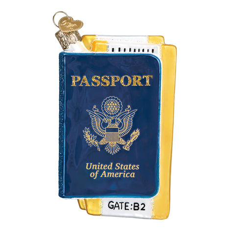 Passport Ornament