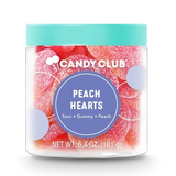 Peach Hearts Jar