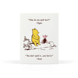 Pooh Love Card