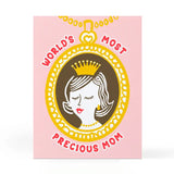 World's Most Precious Mom Card
