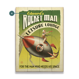 Rocket Man Custom Sign