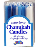 Chanukah Candles - Blue & White