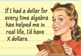 If I Had a Dollar Magnet