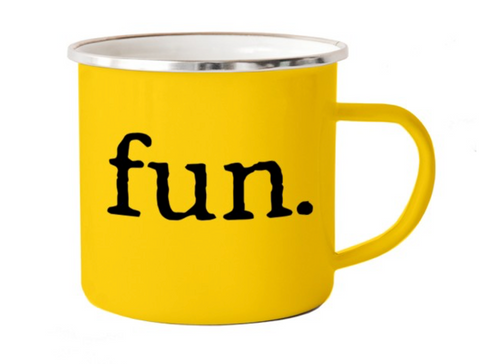 fun. Camp Mug - Yellow