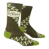 Men's Crew Socks - Sir Snores A Lot