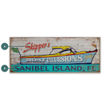 Skipper's Boat Custom Sign