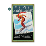 Speed and Thrills Custom Sign