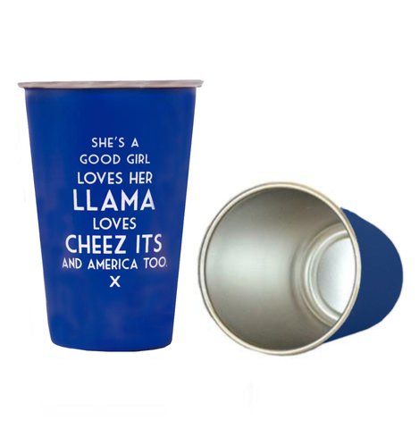 Sweet Dreams Pint Glass - Blue