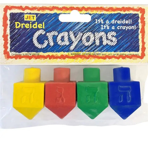 Dreidel Crayons