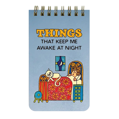 Things That Keep Me Awake Spiral Notebook