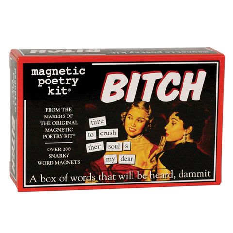 Magnetic Poetry - Bitch