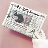 Christmas Newspaper Gift Wrap - 4 Pack
