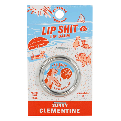 Sunny Clementine Lip Shit