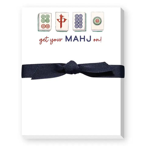 Get Your Mahj On Mini Notepad