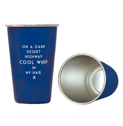 Cool Whip Pint Glass - Blue