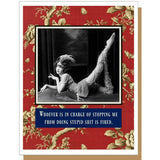 Whoever is in Charge is Fired Card