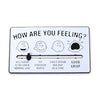 Charlie Brown Mood Slider Enamel Magnet