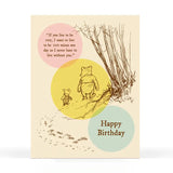 Pooh 100 Birthday Card