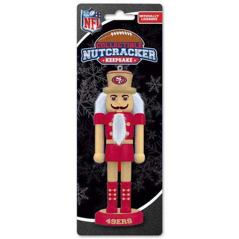 SF 49ers Nutcracker Ornament