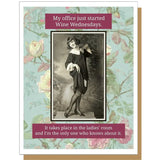 Wine Wednesdays Card