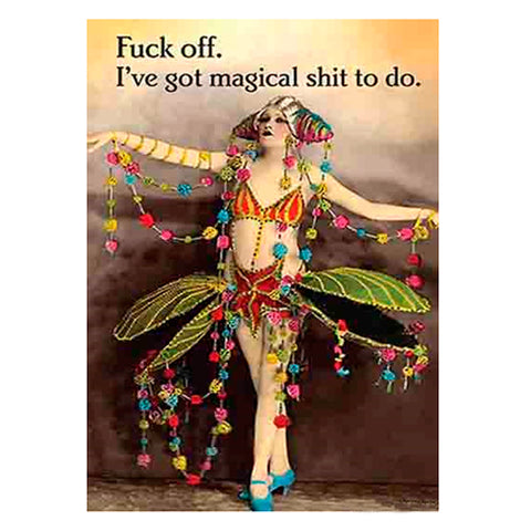 Fuck Off. I've Got Magical Magnet