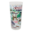 Gonzaga University Collegiate Frosted Glass Tumbler