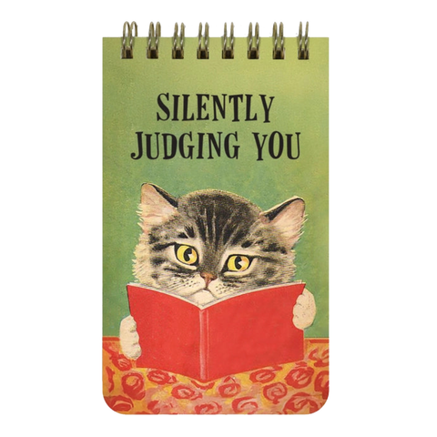 Silently Judging You Spiral Notebook