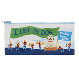 I Love My Dog Pencil Case