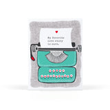 Typewriter Anniversary Card