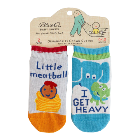 Baby Socks - Meatball/Heavy