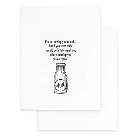 If You Were Milk Card