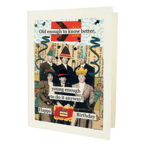 Old Enough Birthday Card