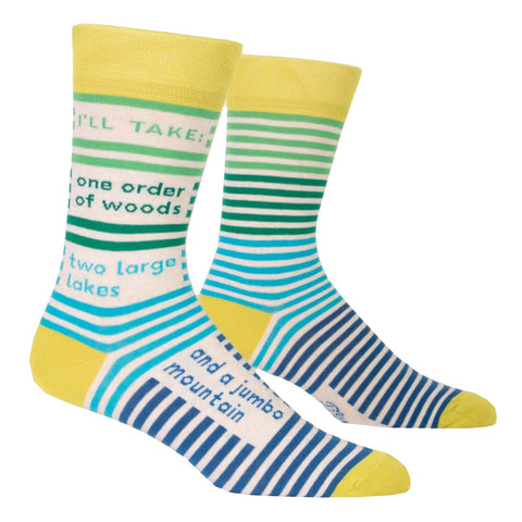 Men's Crew Socks - One Order Of Woods