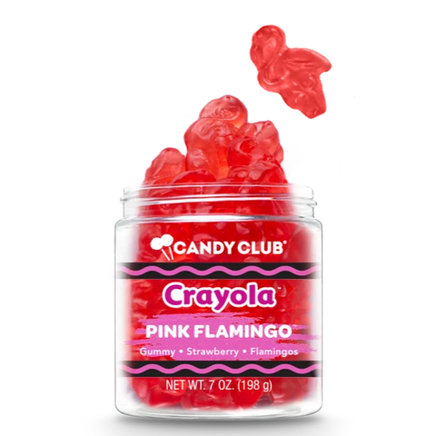 Pink Flamingo Candy Jar