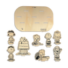 Peanuts Color-In Wooden Scene Kit