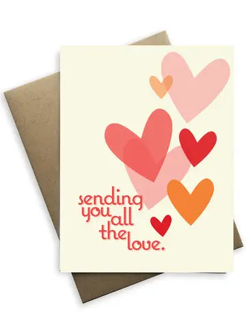 Sending You All the Love Card
